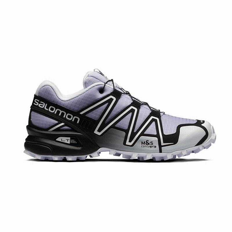 SALOMON SPEEDCROSS 3 Philippines - Women's Trail Running Shoes - Purple/Black | 019583-KPC